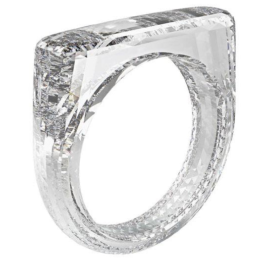 Solid Diamond Ring
