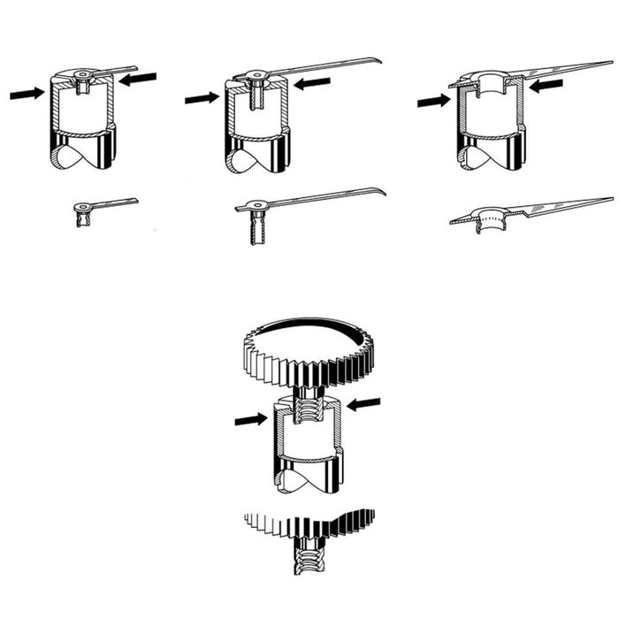 Bergeon 3010 Swiss Made Hand Collet Tightening Tool