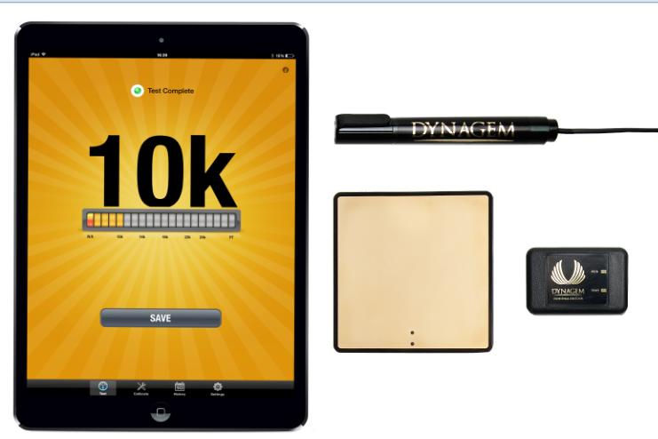 Dynagem Mobile Gold & Platinum Tester for Apple iOS Android and Windows