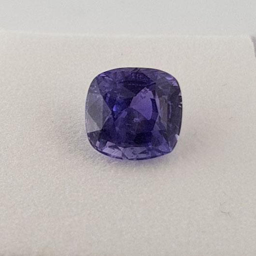 5.87ct Cushion Cut Sapphire Certified Unheated 9.6x9.1mm - Dynagem 