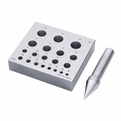 Collet block 5 to 15mm with 17 Degree Punch - Dynagem 