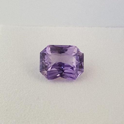 3.70ct Mauve Octagon Cut Sapphire 9.7x7.7mm - Dynagem 