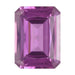 1.85ct Octagon Cut Pink Sapphire 8x6mm - Dynagem 