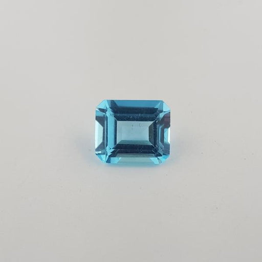 6.43ct Octagon Cut Swiss Blue Topaz 12x10mm - Dynagem 