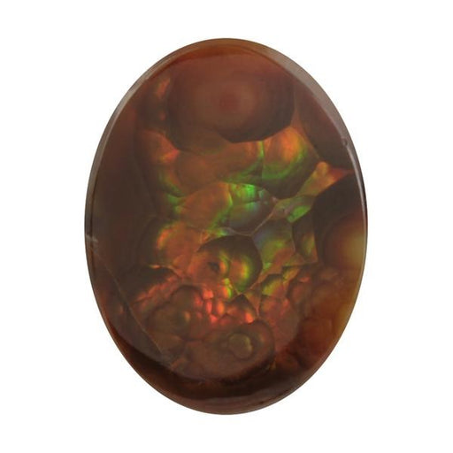 6.83ct Oval Slice Fire Agate - Dynagem 