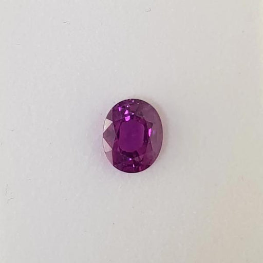 2.19ct Oval Purple Sapphire 7.9x6.4mm - Dynagem 