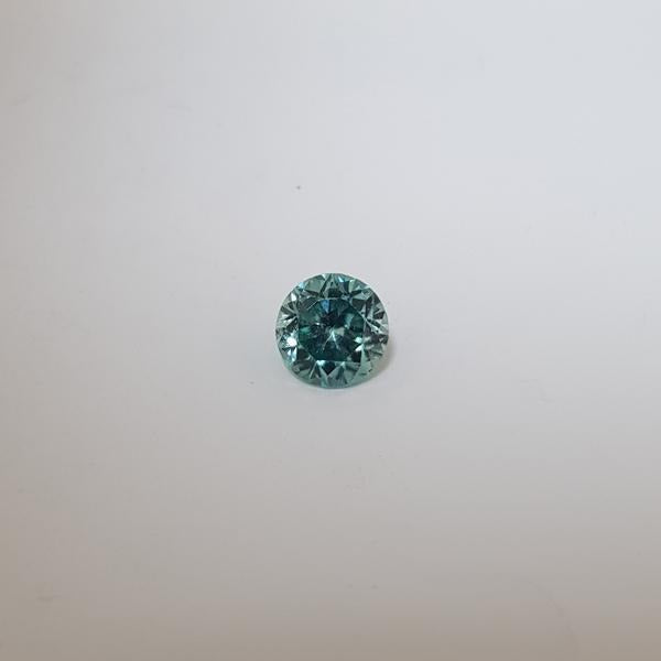 2.11ct Round Faceted Zircon 7.1mm - Dynagem 