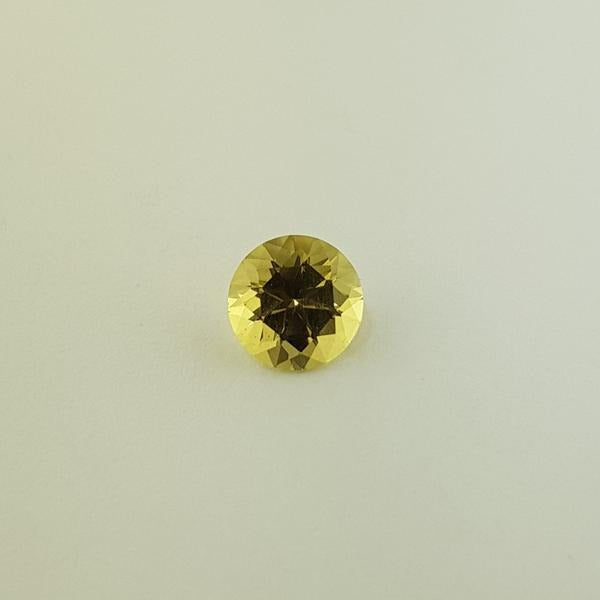 1.29ct Round Faceted Tourmaline 7x5mm - Dynagem 