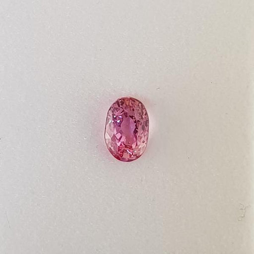 1.61 Oval Faceted Pink Sapphire 7.4x5mm - Dynagem 