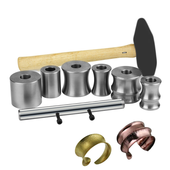 Bangle Forming Anticlastic Mandrel & Die Set
