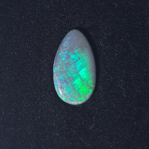 3.78ct Pear Shape Cabochon Boulder Opal 16.2x9.7mm - Dynagem 
