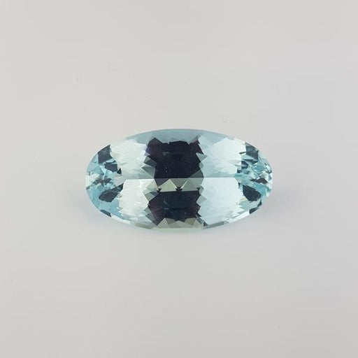 38.84ct Oval Faceted Aquamarine 33.6x18.5mm - Dynagem 