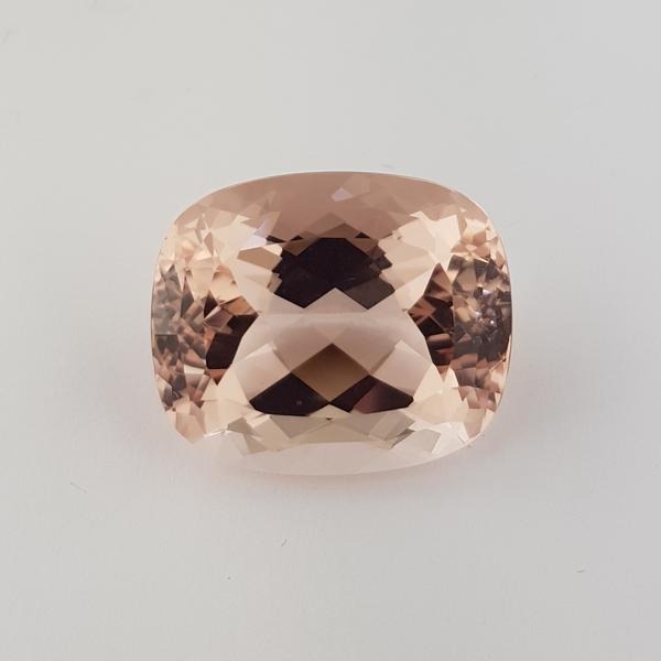42.33ct Cushion Cut Morganite 24x20mm - Dynagem 