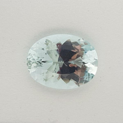 11.58ct Oval Faceted Aquamarine 18x13.9mm - Dynagem 