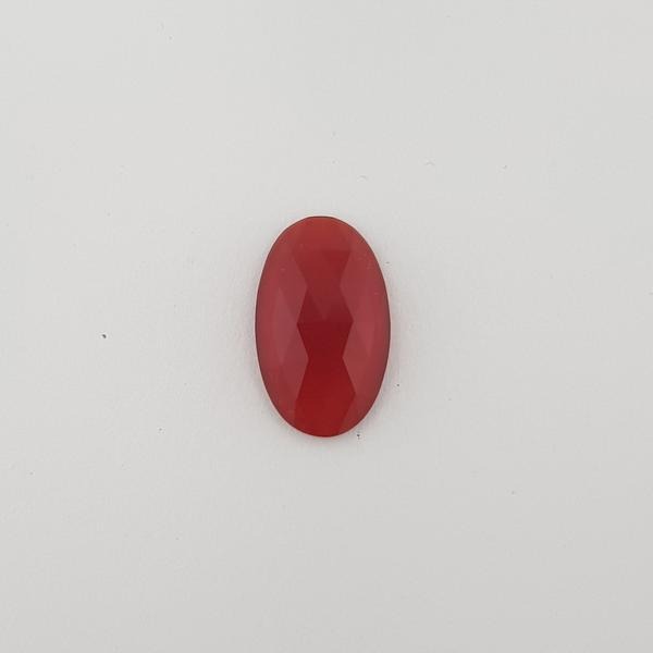 2.62ct Oval Checkerboard Cut Fire Opal 15x9mm - Dynagem 