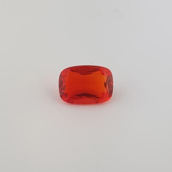 2.86ct Cushion Cut Fire Opal 11.7x8.3mm - Dynagem 