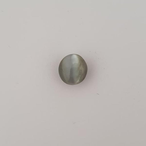 3.93ct Oval Cabochon Cat's Eye Chrysoberyl 8.9x8.4mm - Dynagem 