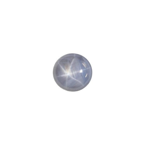 6.2ct Round Cabochon Star Sapphire 10.4-10x5.4mm - Dynagem 