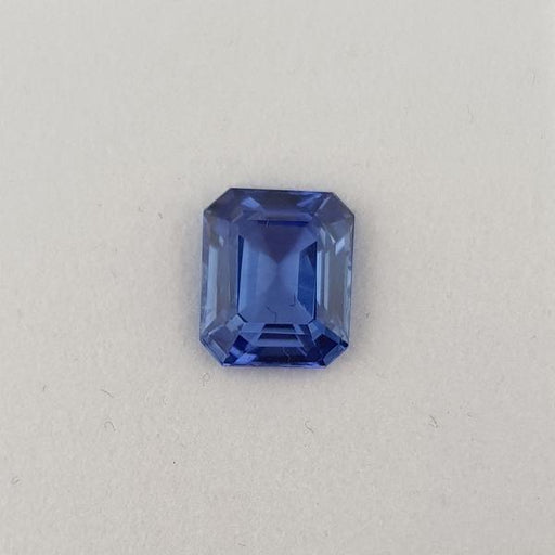 3.69ct Octagon Cut Sapphire Certified Unheated 9.2x7.7mm - Dynagem 