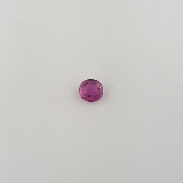 1.02ct Cushion Cut Ruby 6.4x6mm - Dynagem 
