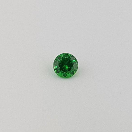 0.48ct Round Faceted Demantoid Garnet 4.6mm - Dynagem 
