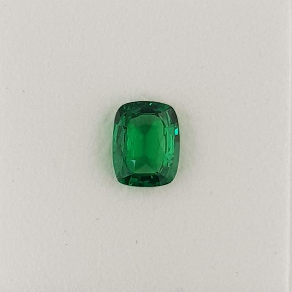 2.20ct Cushion Cut Tsavorite Garnet 8.9x7mm - Dynagem 