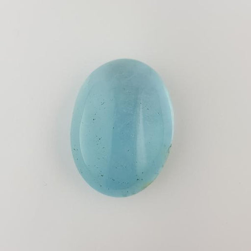 132.25ct Oval Cabochon Aquamarine 39x28.7mm - Dynagem 