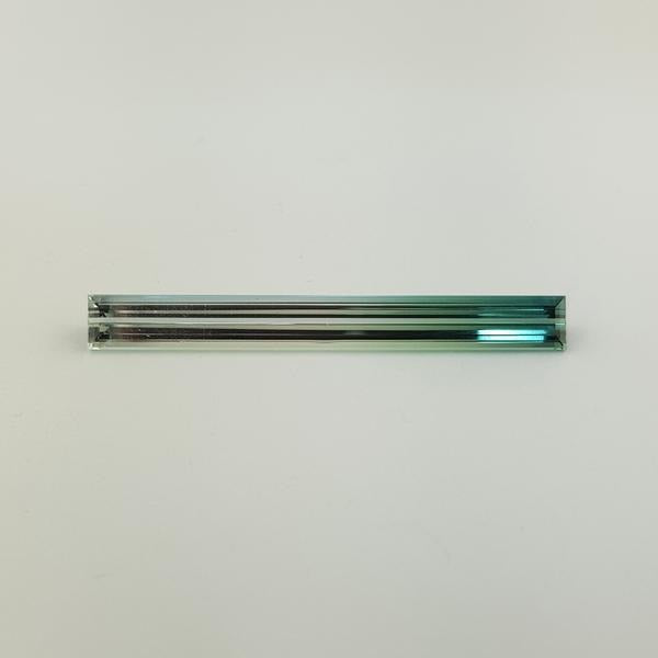 11.90ct Rectangular Cut Tourmaline 48x5.6mm - Dynagem 