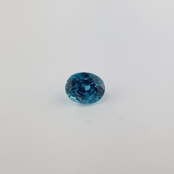 5.09ct Oval Faceted Zircon 8.9x7.2mm - Dynagem 