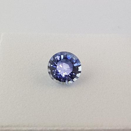1.60ct Round Faceted Sapphire 7mm - Dynagem 