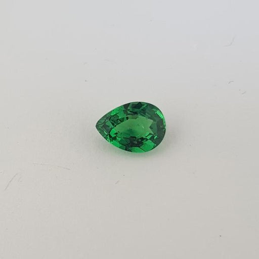 1.16ct Pear Shape Tsavorite Garnet 8x5.9mm - Dynagem 