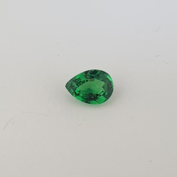 1.16ct Pear Shape Tsavorite Garnet 8x5.9mm - Dynagem 