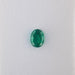1.00ct Oval Faceted Emerald 7.2x5.4mm - Dynagem 