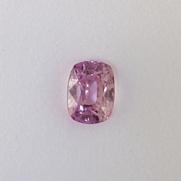 4.23ct Cushion Cut Pink Sapphire 9.2x7mm - Dynagem 