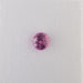 1.57ct Round Faceted Pink Sapphire 6.3x4.8mm - Dynagem 