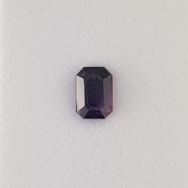 2.52ct Octagon Cut Deep Purple Sapphire 8.1x5.6mm - Dynagem 