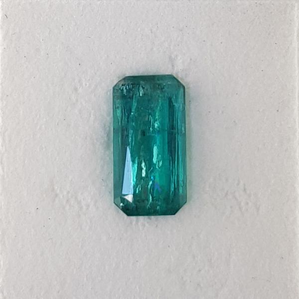 3.94ct Octagon Cut Emerald 14.3x7.5mm - Dynagem 