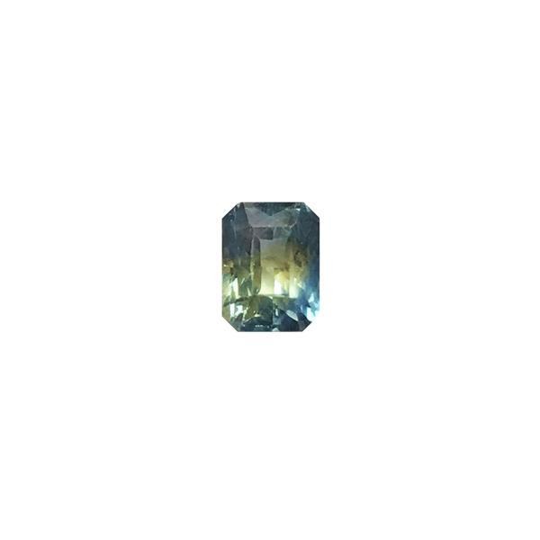 0.84ct Octagon Cut Bi-Colour Sapphire 5.5x4.6mm - Dynagem 