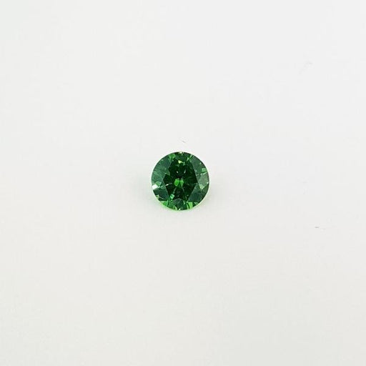 0.80ct Round Faceted Demantoid Garnet 5.7mm - Dynagem 