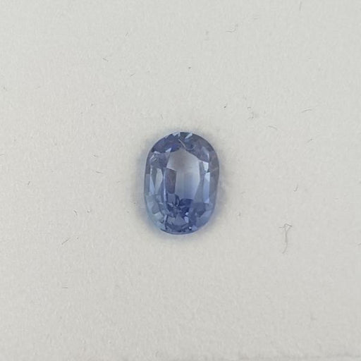 0.92ct Oval Faceted Blue Sapphire 6.5x4.7mm - Dynagem 