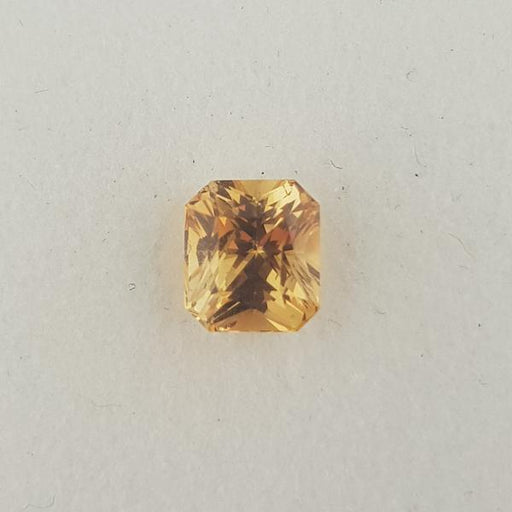 1.89ct Octagon Cut Yellow Sapphire 6.5x5.8mm - Dynagem 