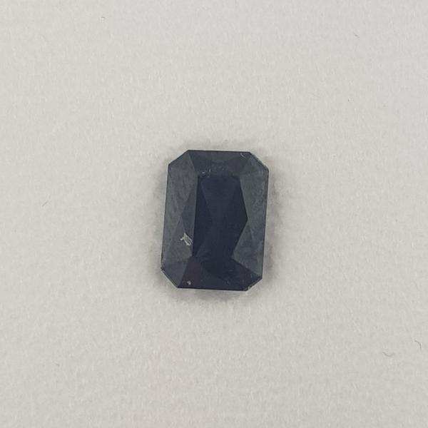 0.99ct Octagon Cut Dark Blue Sapphire 6.5x4.7mm - Dynagem 