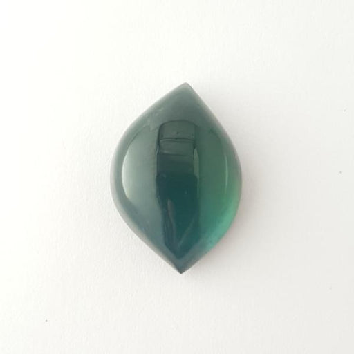 19.20ct Marquise Shape Cabochon Blue-Green Tourmaline 22x15mm - Dynagem 
