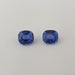 1.82ct Pair of Cushion Cut Sapphires 5.8x5.1mm - Dynagem 