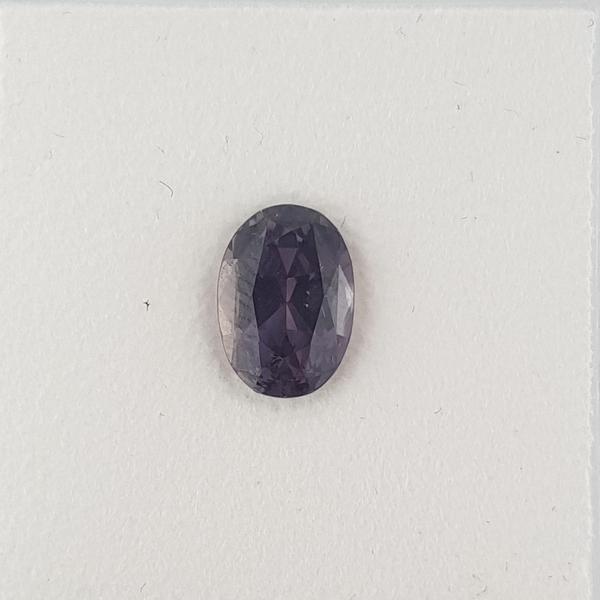 1.42ct Oval Faceted Colour Change Sapphire 7.8x5.5mm - Dynagem 