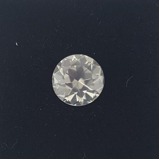 2.38ct Round Faceted White Zircon 7.5mm - Dynagem 