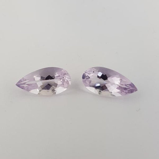 15.22ct Pair of Pear Shape Scapolite 20x10mm - Dynagem 