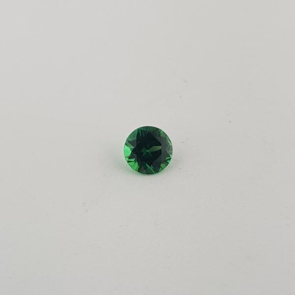0.32ct Round Faceted Tsavorite Garnet 4.6mm - Dynagem 