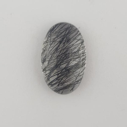 11.01ct Oval Cabochon Tourmalinated Quartz19.3x12.2mm - Dynagem 