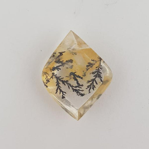 12.79ct Fancy Kite Shape Dendritic Quartz 2.2x17.3mm - Dynagem 
